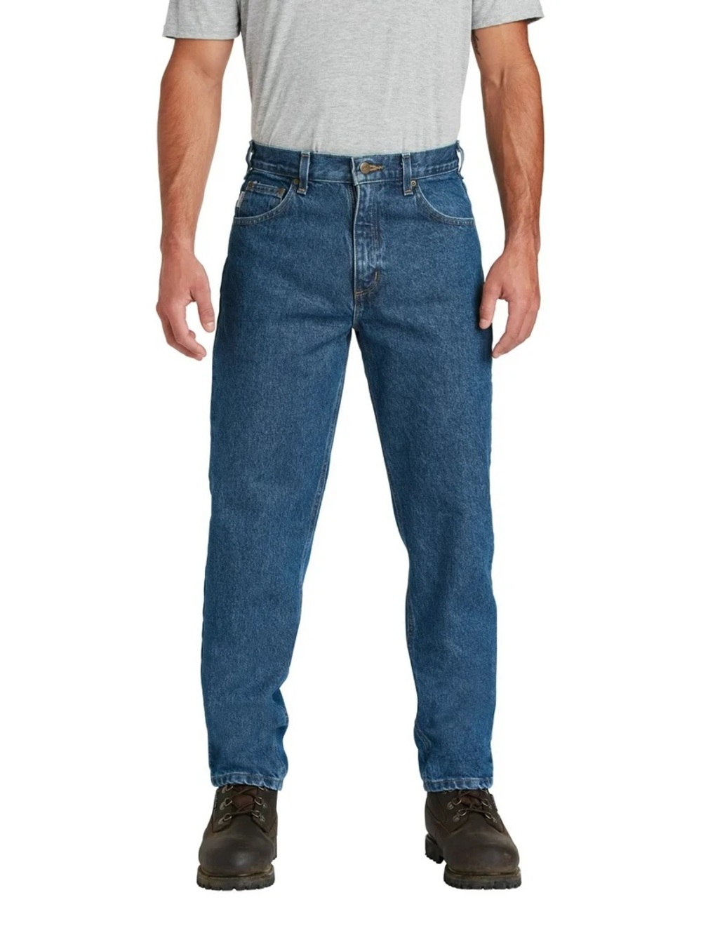 Carhartt B17 DST Relaxed Fit Tapered Leg Jeans Men's 38x30 Blue Workwear